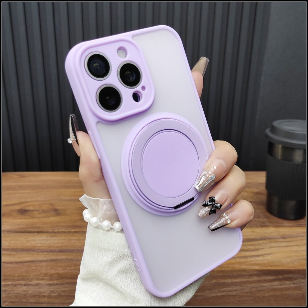 Lavender Purple Ring Holder Case